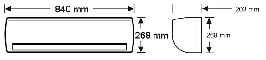 ASTG12KMCA-Dimensions